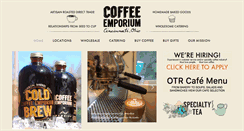Desktop Screenshot of coffee-emporium.com
